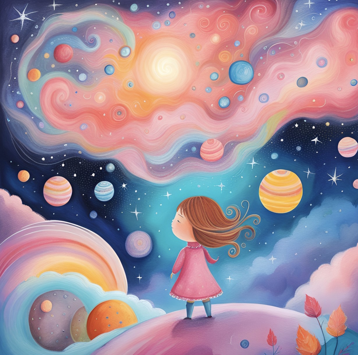 Brushstrokes of Joy: Laughing Llama’s Artful Day at School